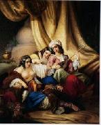 unknow artist Arab or Arabic people and life. Orientalism oil paintings 163 oil on canvas